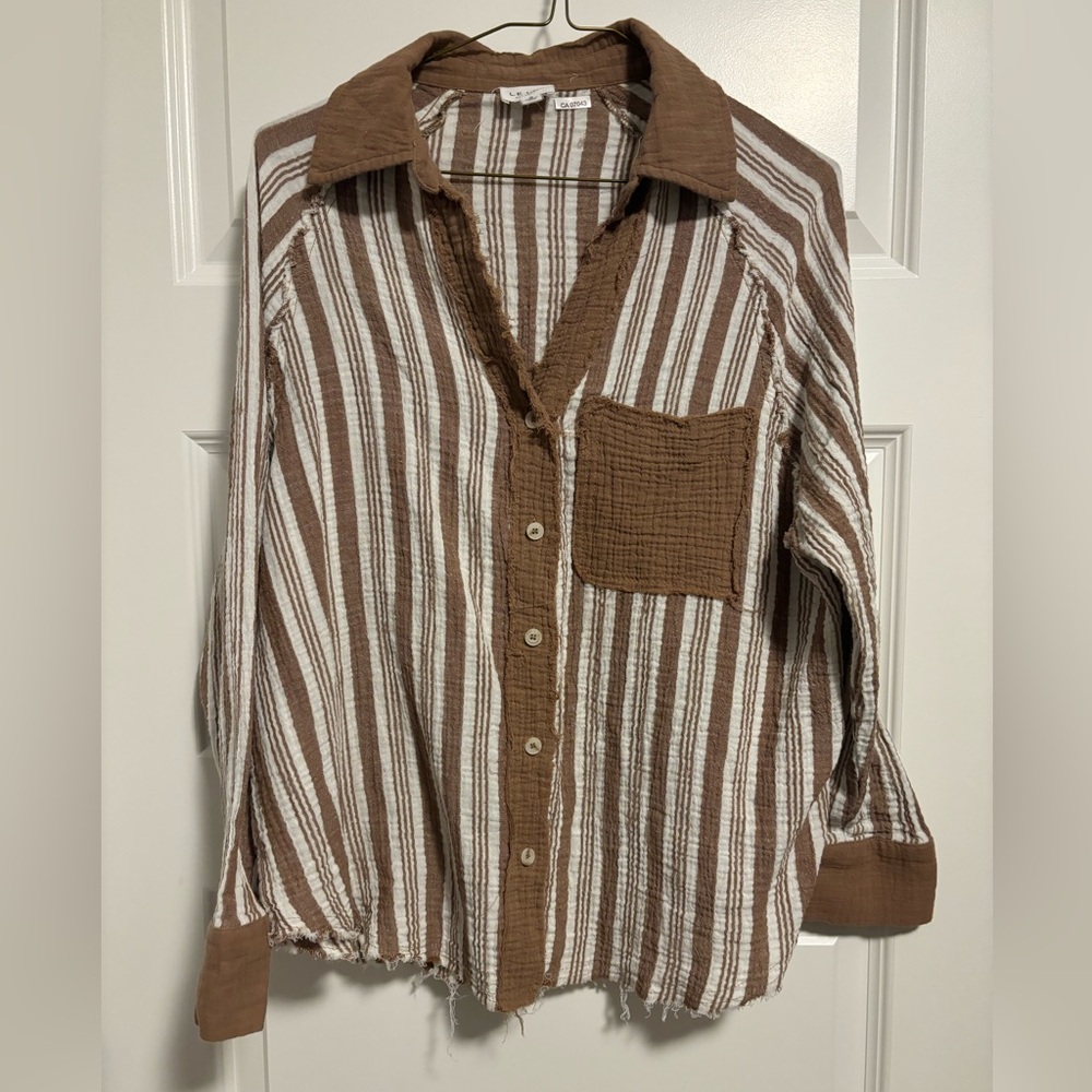 Stripes Button Shirt